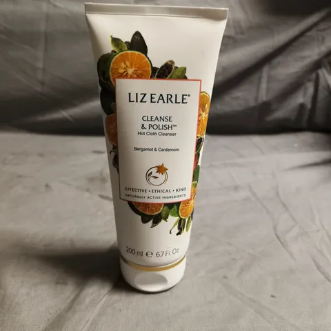 LIZ EARLE CLEANSE & POLISH HOT CLOTH CLEANSER β BERGAMOT & CARDAMOM, 200 ML