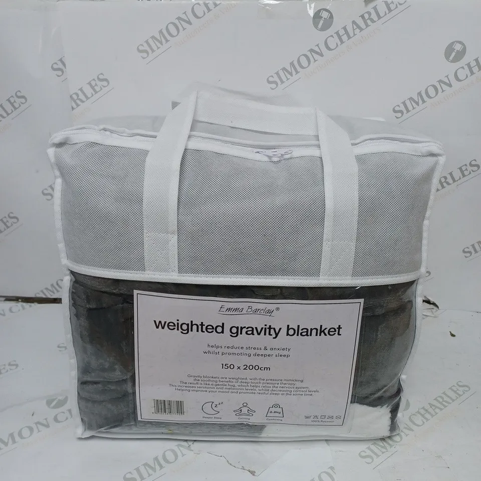 BOXED EMMA BARCLAY WEIGHTED GRAVITY BLANKET - 6.8KG