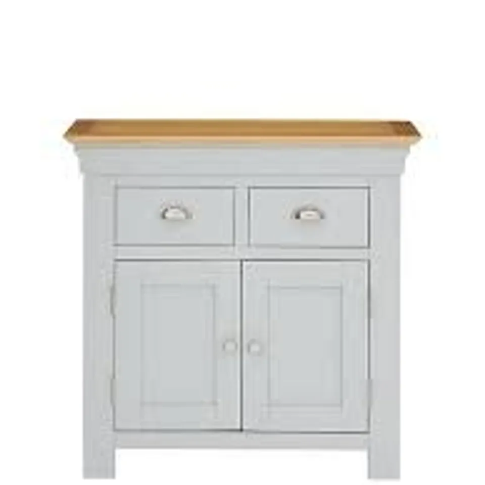 BOXED SEATTLE COMPACT SIDEBOARD GREY/OAK (1 BOX)