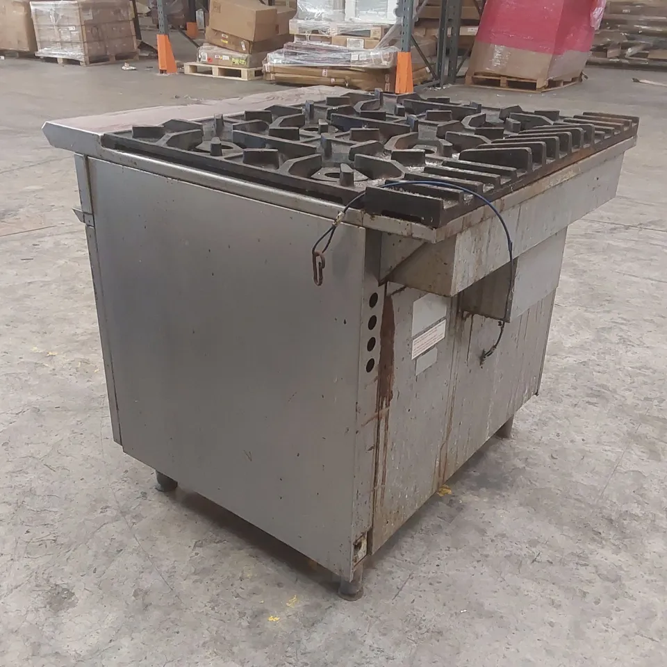 FALCON CHIEFTAIN SIX BURNER OPEN TOP OVEN RANGE