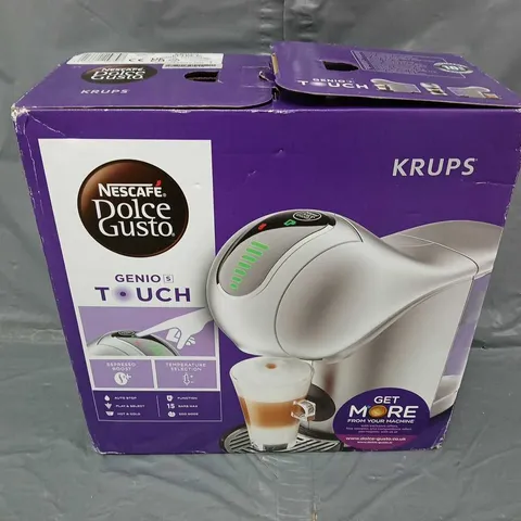 BOXED DOLCE GUSTO KRUPS GENIO TOUCH