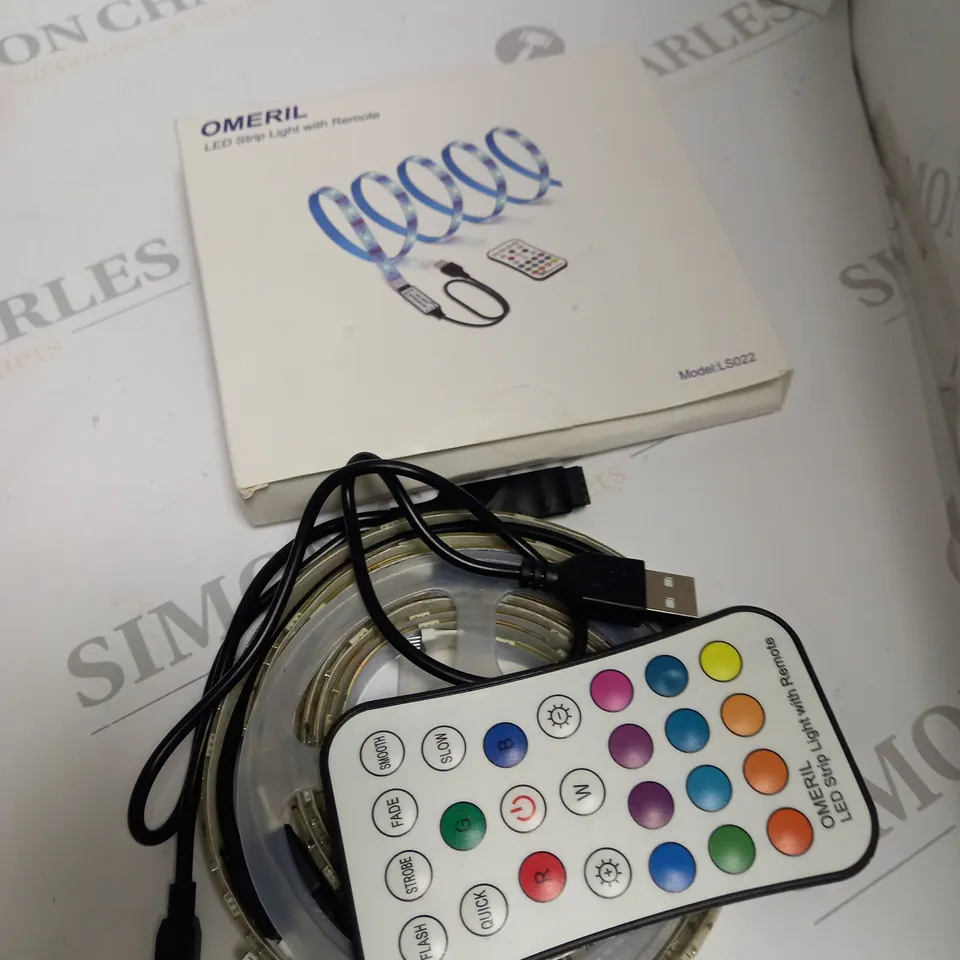 OMERIL LED STRIP LIGHT WITH REMOTE 