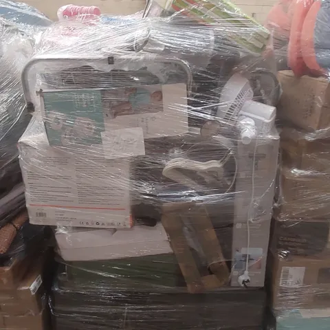 PALLET OF ASSORTED E-COMMERCE GOODS AND PRODUCTS TO INCLUDE: 2-IN-1 CORDLESS VACUUM CLEANER, AIRFRYERS,  SUITCASE, CAMPING WAGON, YOGA MAT ECT