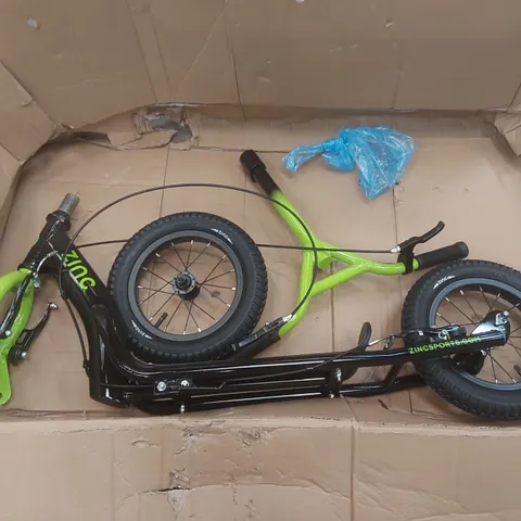 BOXED ZINC BIG WHEEL SCOOTER 