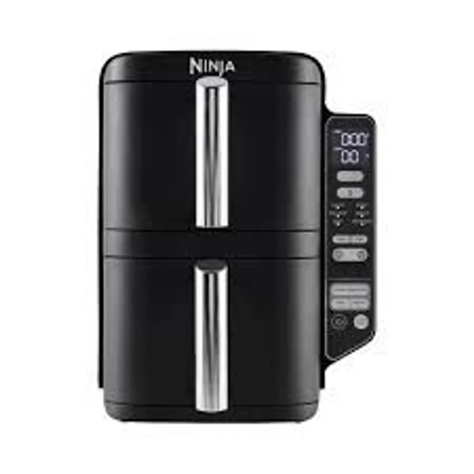 BOXED NINJA DOUBLE STACK 2-DRAWER AIR FRYER 7.6L - SL300 RRP £229