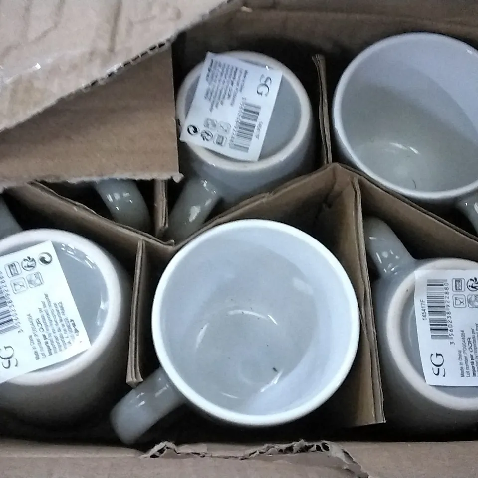 BOXED MUGS 18CL GREY