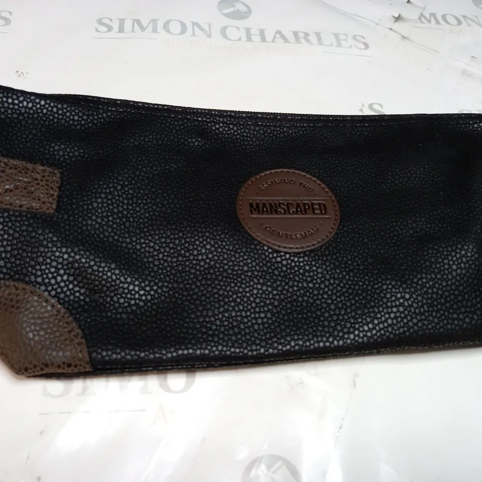 MANSCAPED BLACK TRAVEL BAG 