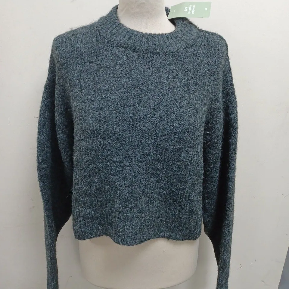 H&M GREY KNIT JUMPER - EUR M