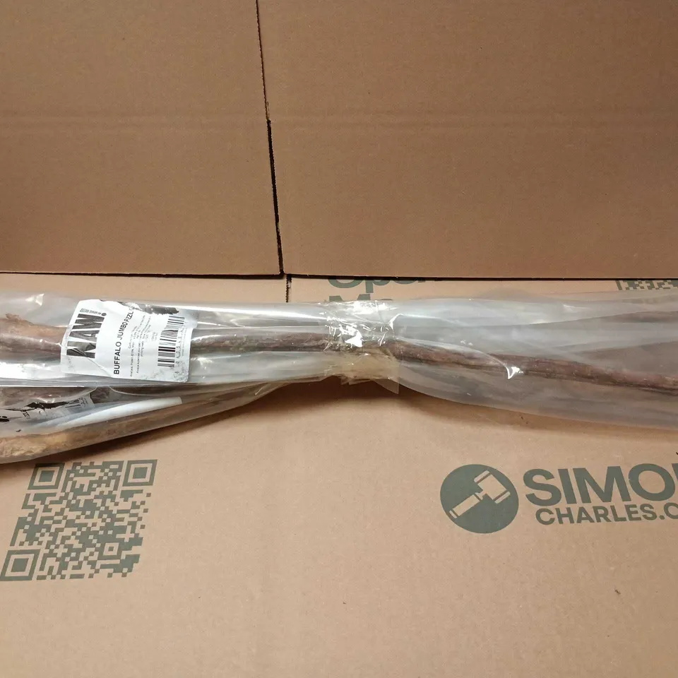 6 X NAW BUFFALO JUMBO PIZZLE 100% BUFFALO DOG TREAT