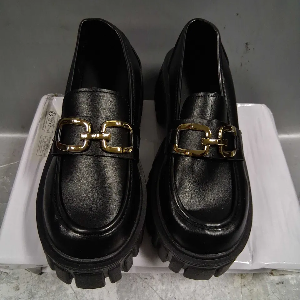 BOXED BLACK SHOES SIZE 36