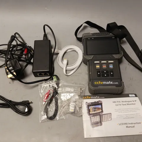 BOXED CCTVMATE LCD390 HD-TVI ANALOGUE AND IP TEST MONITOR