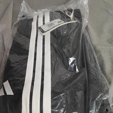 ADIDAS 3-STRIPE JOGGER LEG PANTS – BLACK/WHITE, UK SIZE S