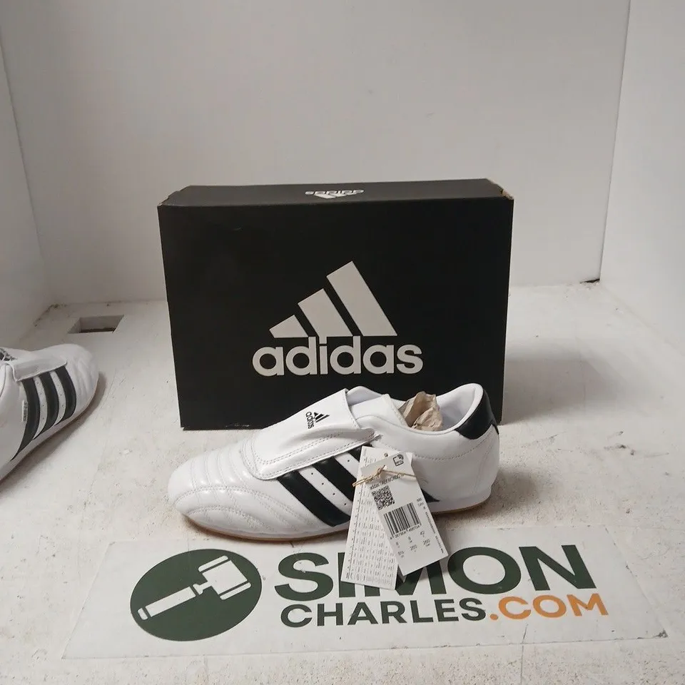 ADIDAS TAEKWONDO W – WHITE, UK 8 (US 9.5) – BOXED