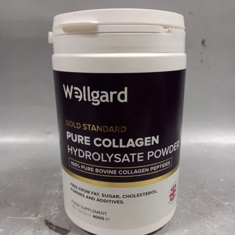 SEALED WELLGARD GOLD STANDARD PURE COLLAGEN HYDROLYSATE POWDER - 400G