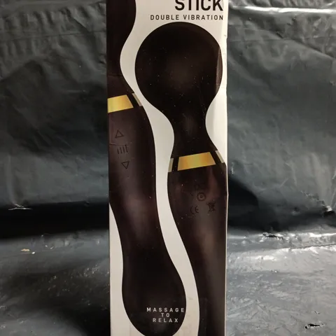 BOXED UNBRANDED DOUBLE VIBRATION MASSAGE STICK