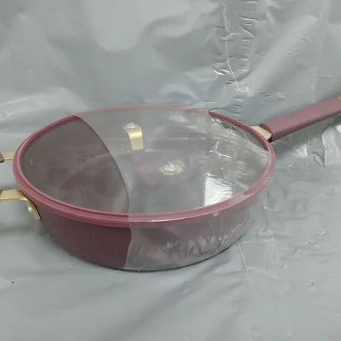 UNBRANDED COOKING PAN IN PURPLE/GOLD