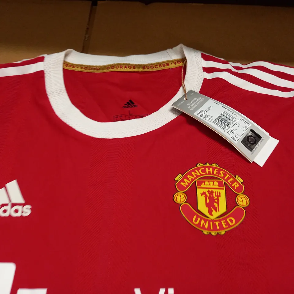 MANCHESTER UNITED F.C. LONG SLEEVE JERSEY - L