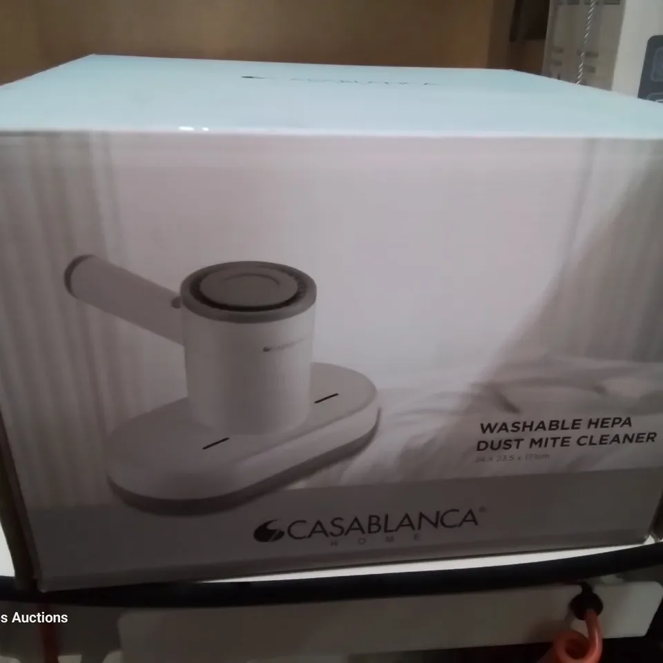 BOXED CASABLANCA WASHABLE HEPA DUST MITE CLEANER