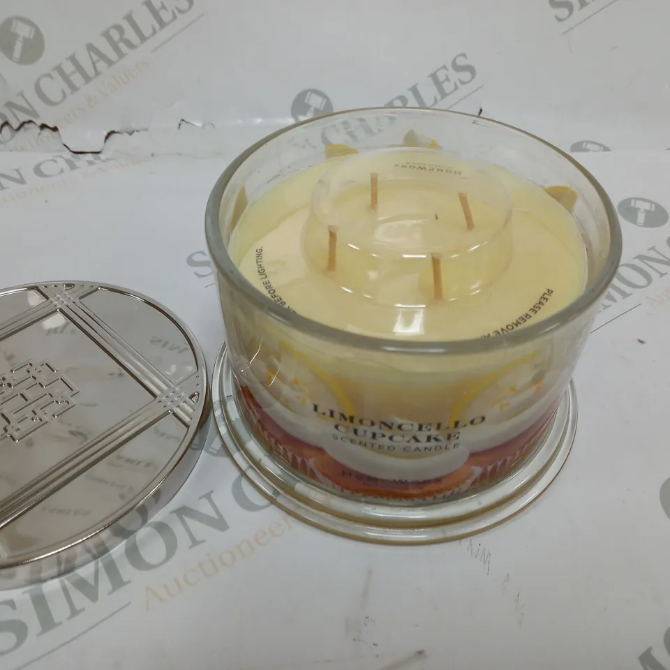HOMEWORX LIMONCELLO CUPCAKE SCENTED CANDLE - 510G