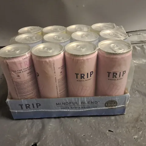 12-CAN PACK OF TRIP DRINKS - 3 FLAVOURS