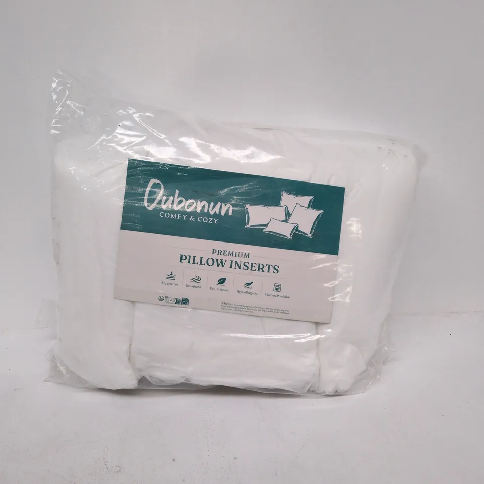 PREMIUM PAIR OF PILLOW INSERTS
