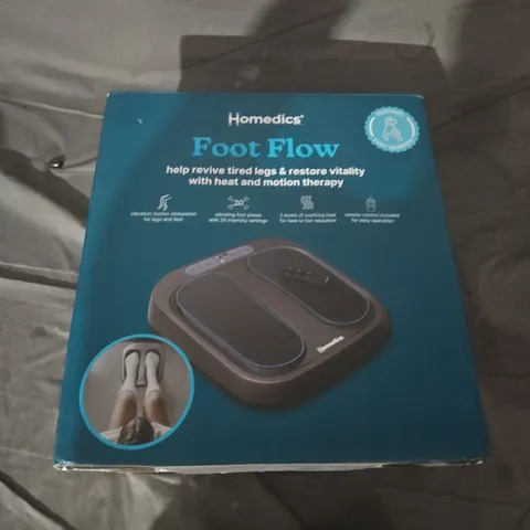 BOXED HOMEDICS PSL-2000H-EB FOOT FLOW VIBRATING MASSAGER