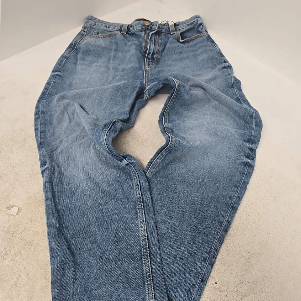 ZARA WOMEN'S BLUE DENIM JEANS – UK 12 (EU 40) WITH TAGS