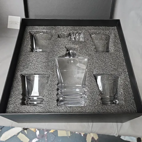 VAN DAEMON DECANTER SET WITH GLASSES – PRESENTATION BOX