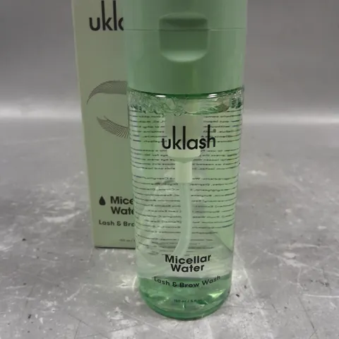 UKLASH MICELLAR WATER LASH AND BROW WASH 150ML