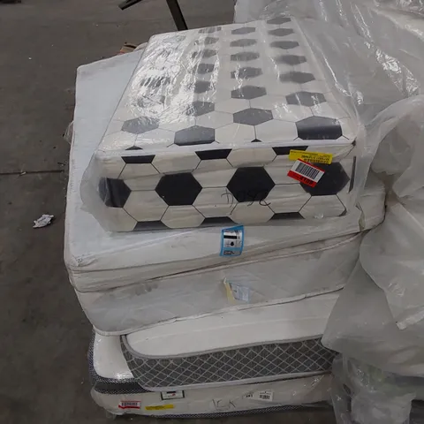 APPROX 5 X ASSORTED MATTRESSES. SIZES, BRANDS AND CONDITIONS VARY