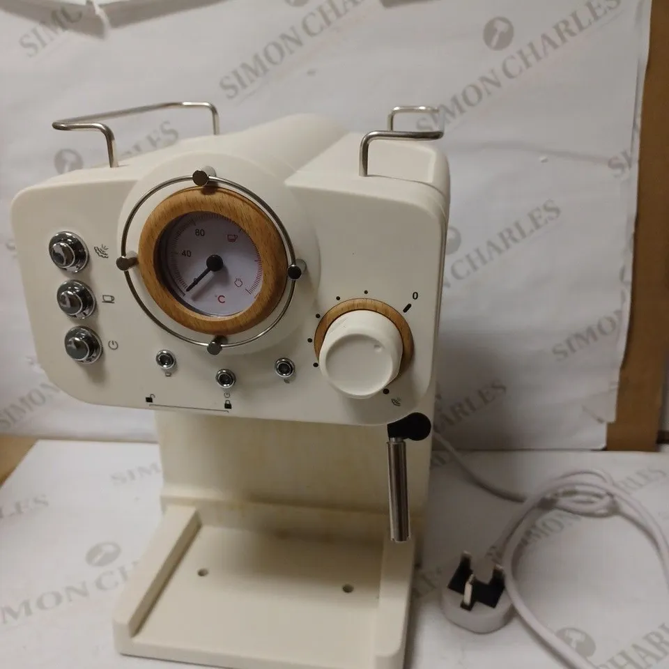 SWAN NORDIC ESPRESSO COFFEE MAKER - COTTON WHITE