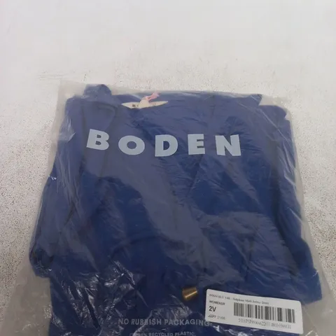 BODEN DELPHINE MIDI JERSEY DRESS – BLUE, UK 14R
