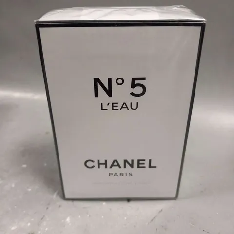 BOXED AND SEALED NO 5 L'EAU CHANEL PARIS VAPORISATEUR SPRAY 50ML