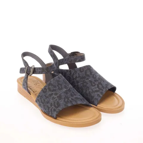 BLOWFISH MALIBU ARDICE LEOPARD SANDALS SIZE 6