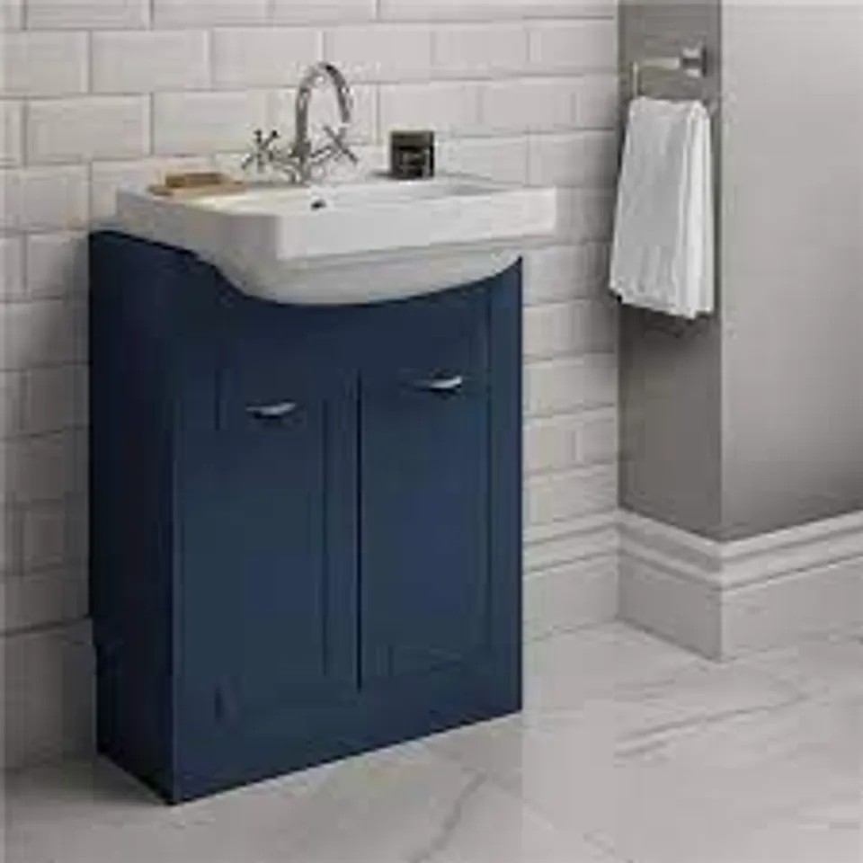 BOXED NOTTINGHAM SEMI INSET UNIT - INDIGO BLUE