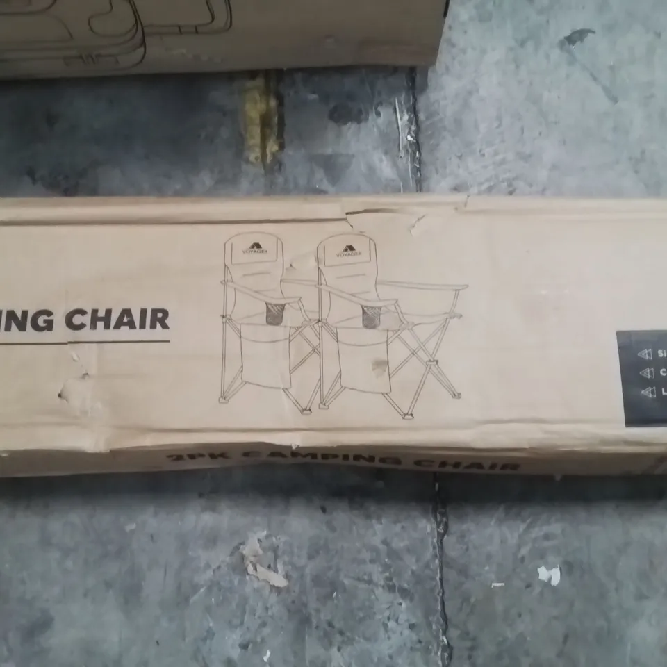 BOXED VOYAGER CAMPING CHAIR 