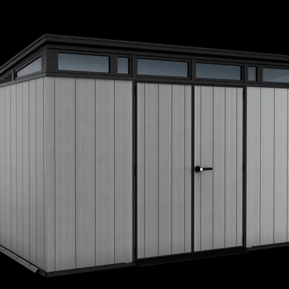 BOXED KETER ARTISAN 2.0 SHED 11×7FT - GREY (3 BOXES)