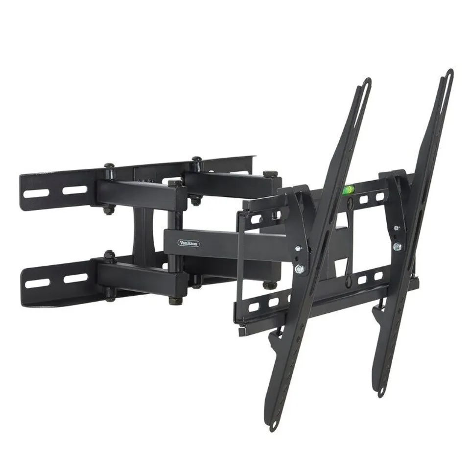 BOXED DOUBLE ARM TILT AND SWIVEL UNIVERSAL WALL MOUNT