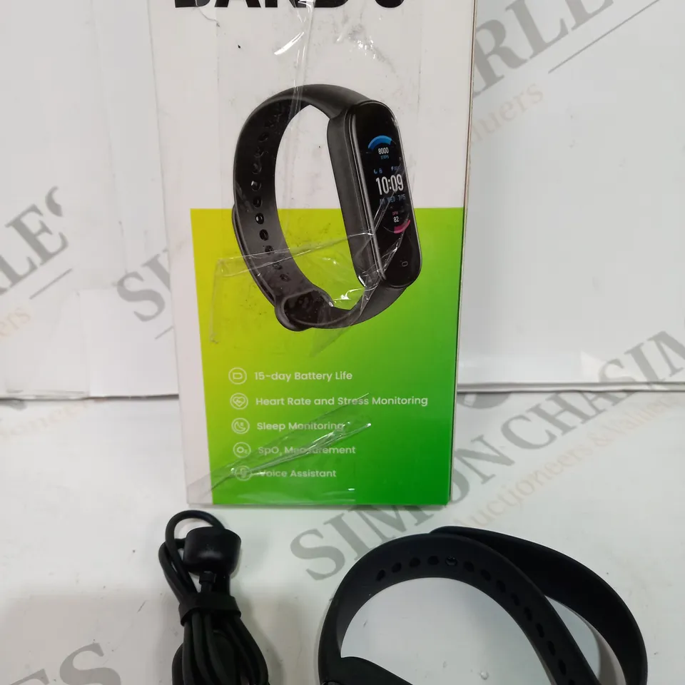 BOXED AMAZFIT BAND 5 SMART BAND/FITNESS TRACKERS WITH VOICE ASSISTANT 