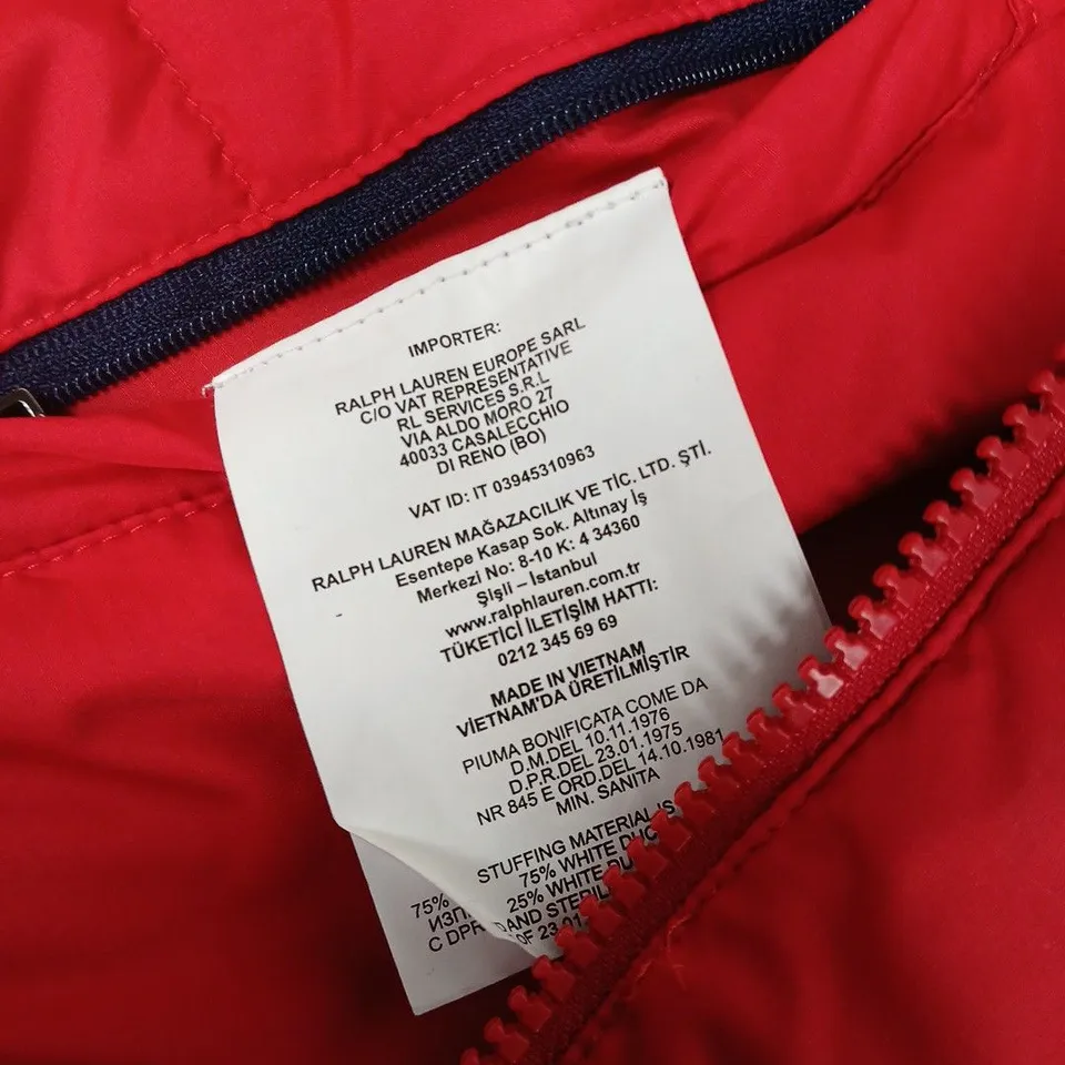 RALPH LAUREN REVERSIBLE PADDED GILET - SIZE UNSPECIFIED