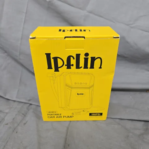 IPFLIN PORTABLE CAR AIR PUMP – 150 PSI – BOXED