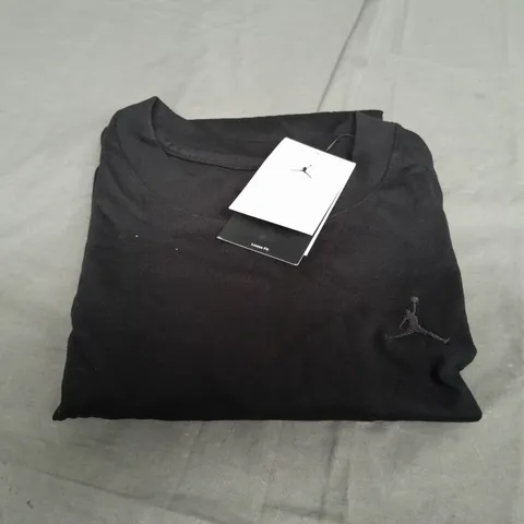 AIR JORDAN BLACK T-SHIRT - WOMENS LARGE