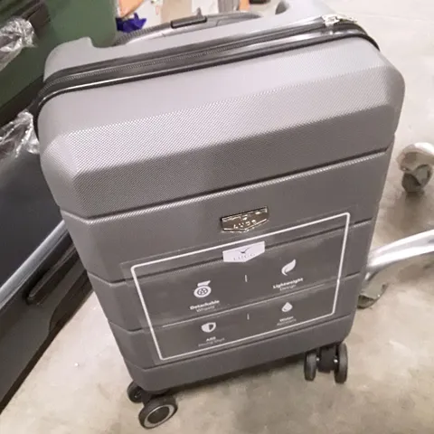 UNBOXED KEPLIN LUGG SMALL SIZE TRAVEL LUGGAGE WITH WHEELS GREY COLOUR