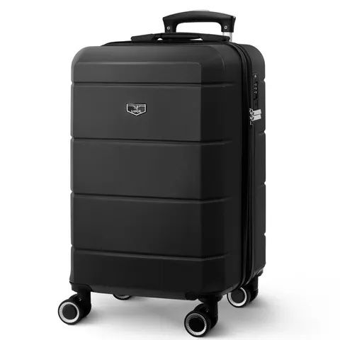 BOXED LUGG JETSET 20" CABIN SUITCASE - BLACK