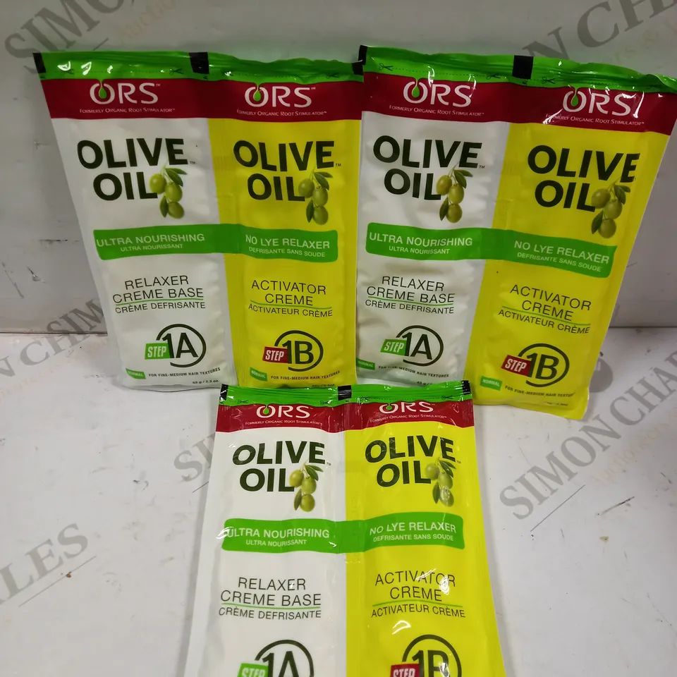 COLLECTION OF 3 ORS ULTRA NOURISHING OLIVE OIL MIXERS 