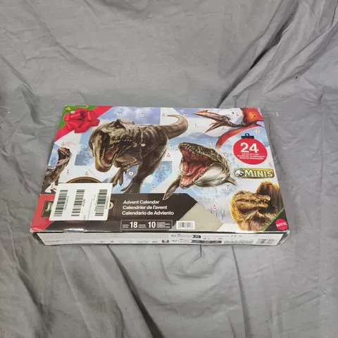 BOXED JURASSIC WORLD REBIRTH MINIS ADVENT CALENDER