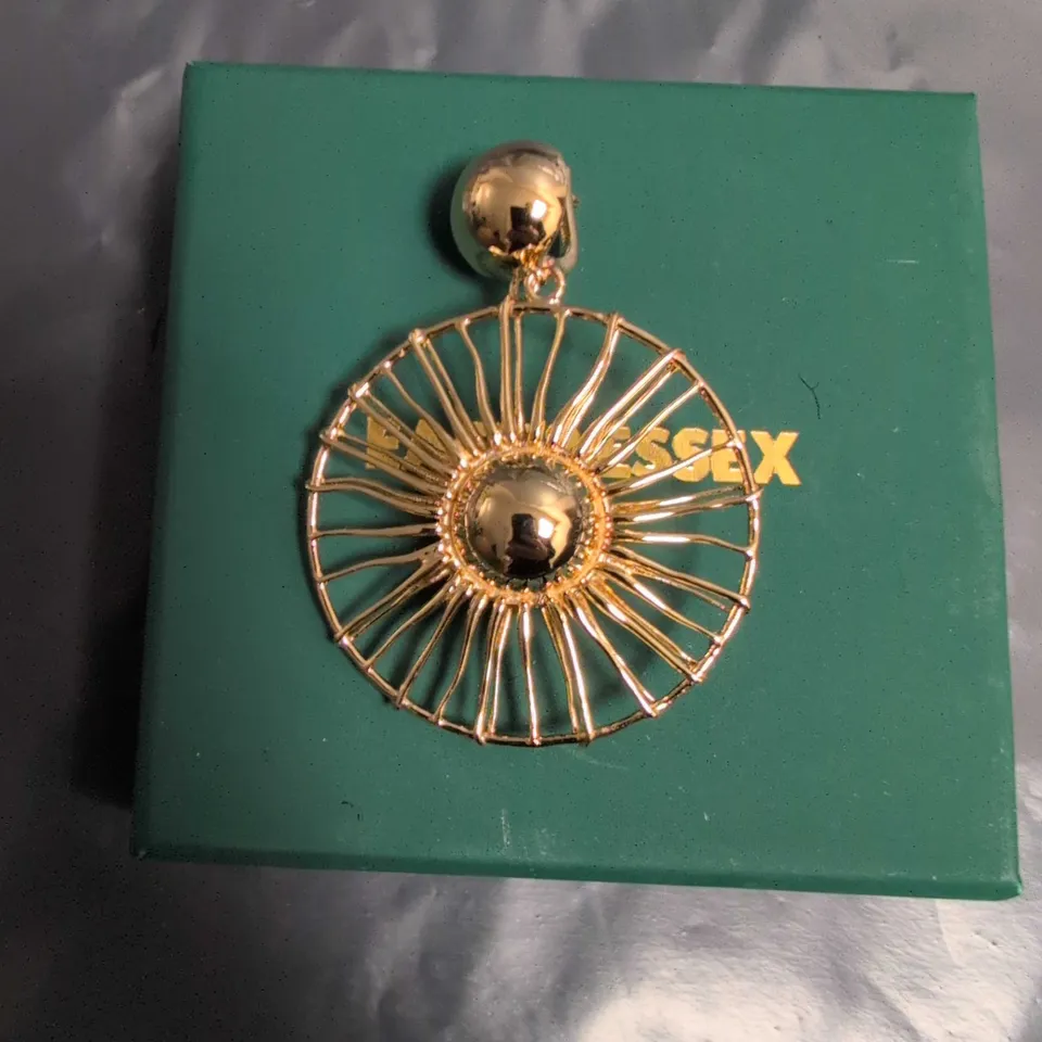 East & Essex Gold-Toned Earrings in Box