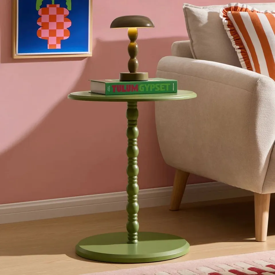 BOXED DUSK BONNIE BOBBIN BEDSIDE - OLIVE (1 BOX)
