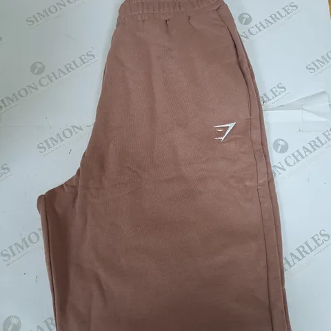 GYMSHARK FLEECED SWEATPANTS SIZE L