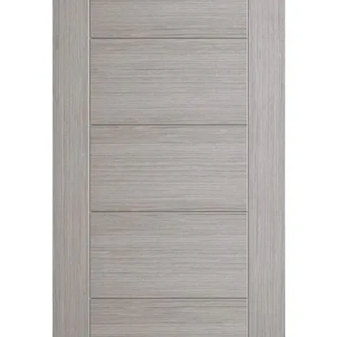 WRAPPED HAMPSHIRE LIGHT GREY INTERNAL DOOR - 198.1CM H X 83.8CM W X 4.4CM D (1 ITEM)